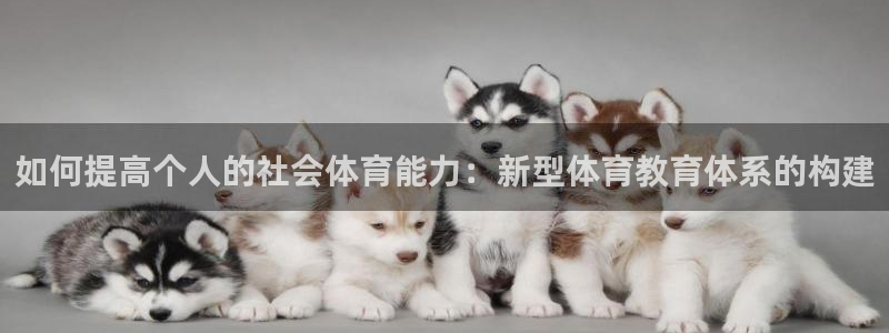 必一体育运动app：如何提高个人的社会体育能力：新型体育教育